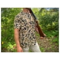 thumbnail image 3 of MidwayUSA Men's Ambush Short Sleeve Crew Neck T Shirt Old School Camo Large, 3 of 4