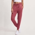 thumbnail image 4 of MLDRA 3 Pack Joggers Sweatpants for Women Ultra-Soft Lightweight for Lounge Athletic Yoga Running Workout Pants with Pockets, 4 of 11