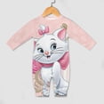 thumbnail image 4 of The Aristocats Baby Onesie Romper Footless Infant Long Sleeve Jumpsuit for Boys Girls, 4 of 8