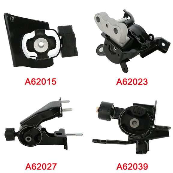 CCIYU Engine Motor and Trans Mounts A62015 A62023 A62027 A62039 Set of 4 for 2009-2010 for Pontiac Vibe 1.8L 2009-2018 Corolla 1.8L 2009-2013 Matrix 1.8L
