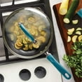 thumbnail image 3 of Rachael Ray 10.25" Create Delicious Hard Anodized Aluminum Nonstick Deep Frying Pan, Gray, 3 of 8
