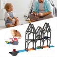 thumbnail image 1 of 298PCS DIY Assembled Catapult Rail Car Racing Track Building Blocks Ejection Car Toys, 1 of 1
