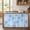 Blue, variant on Summer Beige Ocean Cabinet Curtains 10"W x 11"L, Coastal Nautical Beach Sea Shell Starfish Coral Under-Desk Privacy Dust Proof Drape Dishwasher Curtain Sink Skirt for Kitchen Closet Bathroom Laundry