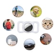 thumbnail image 4 of AirTag Dog Collar Anti-Lost Locator Pet Loop Holder - White, 4 of 5