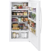 GE 17.3 Cu. Ft. White Frost-Free Upright Freezer
