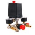 thumbnail image 5 of Lishi Durable Air Compressor Manifold Regulator with Switch Control, Gauges, and 90-120psi Pressure, 5 of 5
