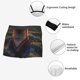 thumbnail image 3 of Fotbe Garden Meditating Weasel Calzoncillos Tipo Boxer con Bolsa de Soporte Total para Hombre, X-Temp Fresco, Transpirable y de Secado Rápido-Small, 3 of 5