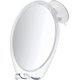 thumbnail image 1 of Shower Mirror Fog Free Shave - with Suction Cup, Shower & Rotary Shaver Holder, Mirror,Bathroom Mirror (White), 1 of 4