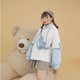 thumbnail image 1 of ICHUANYI Clearance Woman's Brown Bear Hoodie Winter Long Sleeve Sweatshirt Personality Bag(Blue, M) ICHUANYI WER2023080710834, 1 of 7