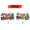 thumbnail image 3 of Tropical Hello Summer Acrylic Window Hanging – Beach Theme Faux Stained Glass Suncatcher, Palm Tree Summer Vibes Art Decor 4319525359, 3 of 4