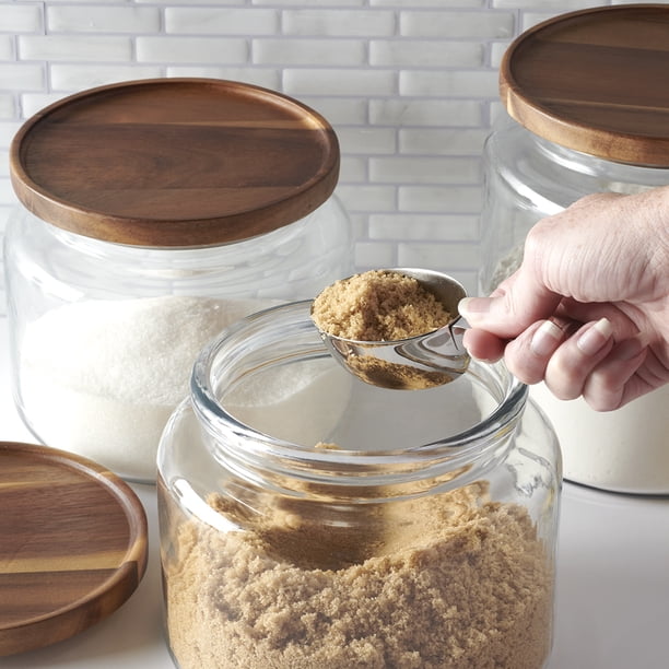 Anchor Hocking Jars Set - Glass lids for kitchenware retail