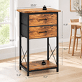 thumbnail image 2 of 5-10 Gallon Fish Tank Stand With 2 Drawers And Storshelves, 2 of 9