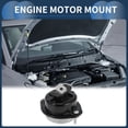thumbnail image 2 of Engine Motor Mount, Engine Mounting No.22116769186 for BMW 7 Series E66 2000-2008 3.6L A/MT Rear-Wheel Drive 735Li Silver Tone, 1 Pc, 2 of 6