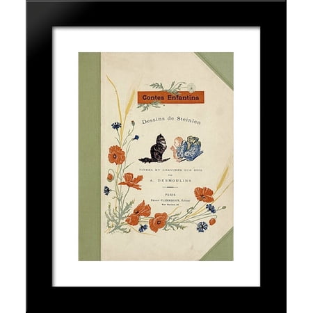 Contes Enfantin 20x24 Framed Art Print by Theophile Steinlen