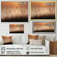 thumbnail image 4 of Designart "Coastal Awakening With Beach Grass" Coastal Sunset Floater Framed Wall Art Living Room, 4 of 5