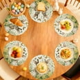thumbnail image 4 of 15.7 Inch Easter Round Placemat Polyester Fabric Table Mat for Holiday Dining Home Kitchen Party Decorative Protector, 4 of 6