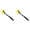 Yellow-2pcs, variant on Car Wash Brush, Wheel and Fender Brush, Long Handle Tire Cleaner for Car Detailing, Hard Bristle Automotive Tire Detailing Brushes, Multifunctional Vehicle Crevice Scrub Brush, 11 Inch,Yellow