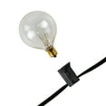 thumbnail image 3 of 10ct Pure White LED G50 Globe Patio Lights, 10ft Black Wire, 3 of 3