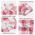 thumbnail image 3 of Dailycode Small Short Sleeve Button Down Shirts Pink Red Gingham Casual Shirt 3-10 Years, 3 of 9