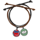 thumbnail image 1 of Estados Unidos el emblema de elefante republicano Pulsera Cuerda Mano Cadena Cuero Dinero Pulsera Unbranded M, 1 of 2