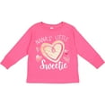 thumbnail image 3 of Inktastic Nana's Little Sweetie with Pink Heart Cookie Boys or Girls Long Sleeve Toddler T-Shirt, 3 of 5