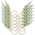 thumbnail image 6 of WASHWEPE Napkin Rings Plastic Bohemian Style for Anniversary 12Pcs 4.9x1.6In, 6 of 8