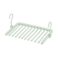thumbnail image 4 of Percha resistente para pantalones vaqueros, plegable y antideslizante. Verde 10 capas, 4 of 9