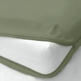 thumbnail image 5 of HNB Store Zipper Fitted Sheet Only, Twin XL Size 16" Deep Pocket Premium 1000TC Pure Egyptian Cotton - Moss, 5 of 6