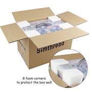 Simthread Embroidery Machine Thread 40 Brother Colors with Storage Box