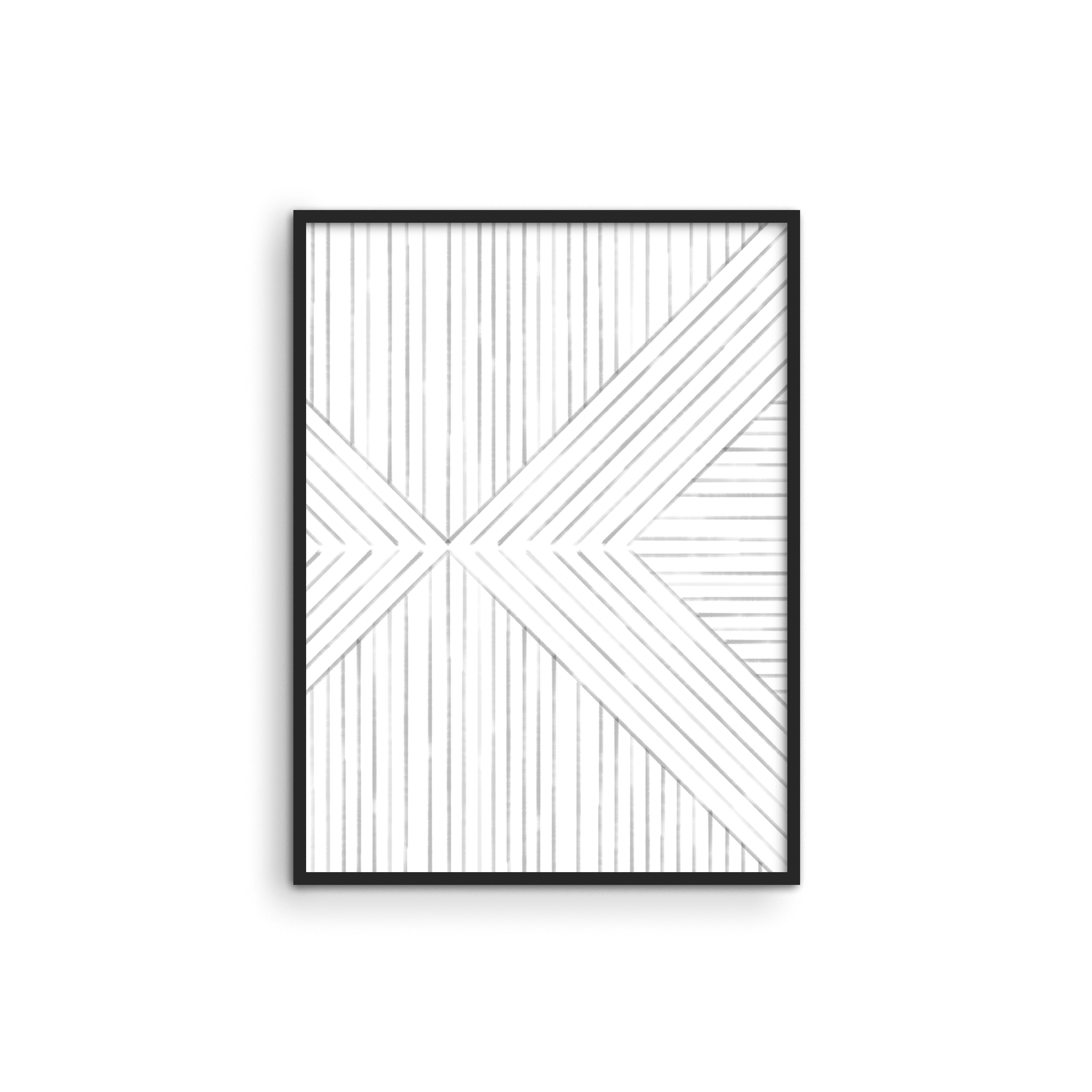 Neutral Wall Art Geometric Wall Art Prints by Haus and Hues