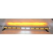 50" Amber LED Emergency Light Bar Flashing Tow/Plow Truck Wrecker w/ TAKE DOWN, ALLEY, BRAKE/TURN SIGNAL LIGHTS