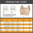 thumbnail image 4 of Post-surgery Closure Bra For Posture Corrector Compression Shapewear With Support Band-skin Color-26, 4 of 5