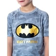 thumbnail image 4 of DC Comics Boys' Justice League Digital Camo Batman 2 PC Pajama Set, 4 of 7