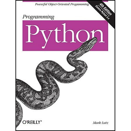 Programming Python : Powerful Object-Oriented (Best Resources To Learn Object Oriented Programming)