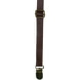 thumbnail image 3 of CTM Faux Leather Slim Clip-End Suspenders, 3 of 3