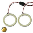 thumbnail image 1 of 2pcs/set Cob Led Angel Eyes Car Vehicle Rings Head Light Bulb Lamp Newway_Gift Of G, 1 of 5