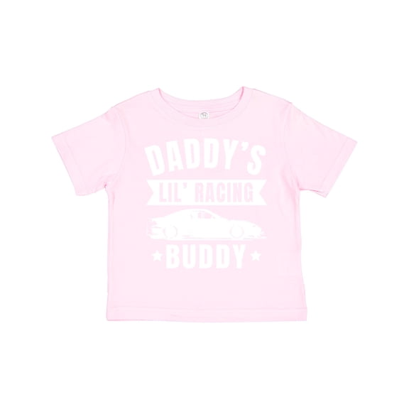Inktastic Daddys Lil Racing Buddy Boys or Girls Toddler T-Shirt