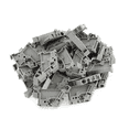 thumbnail image 2 of 300Pcs 35mm DIN Rail Terminal Block End Stopper Mounting Clips,300(+/-2%) x Terminal Block End Stopper,gray, 2 of 3