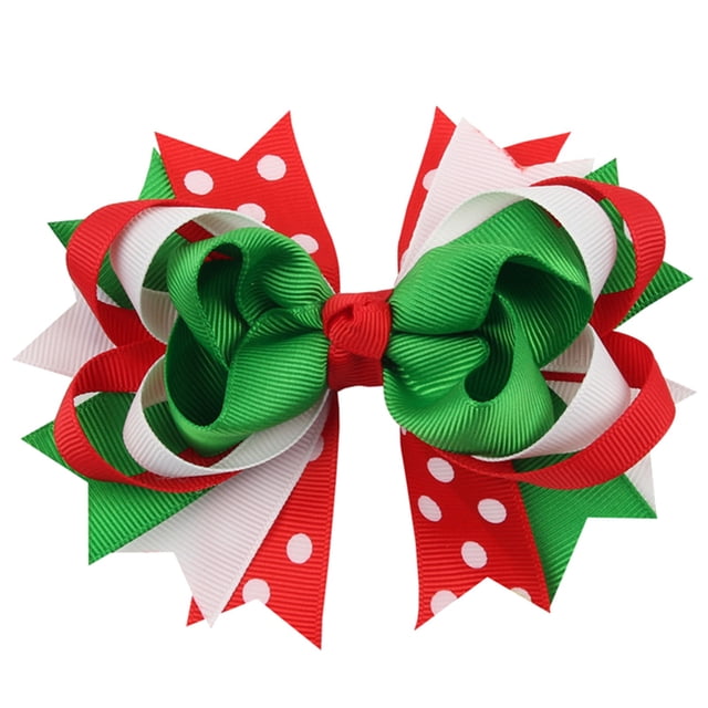 Barrettes Épingle à Cheveux Nœud de Noël Accessoires de Cheveux Épingle à Cheveux Colorée Boutique de Noël Flocon de Neige Arbre de Noël Épingle à Cheveux Fille Épingle à Cheveux (Classique), Barrettes pour Femmes