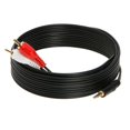 thumbnail image 4 of Cable Estéreo De Audio Macho De 3,5 Mm A 2 Rca De 6 Pies, 10 Pies, 12 Pies, 15 Pies, 25 Pies (6 Pies), 4 of 4