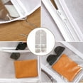 thumbnail image 5 of Wardrobe Organizer, Garment Bag, Hanging Clothes Storage with 4 Zippered Pockets, Transparent Window, Travel & Closet Use, 5 of 6