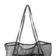 thumbnail image 2 of Bolsa de playa Salvador Malla Tote de playa Hobo Negro, 2 of 7