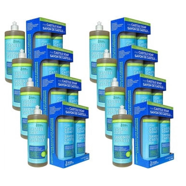 Green Earth Pure Castile Liquid Soap, 1L, 2-pack - (8/CASE)