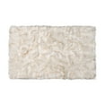 thumbnail image 5 of Luxe Hudson Faux Sheepskin Trio Rug 3x5 Natural Soft Area Rug, 5 of 5