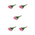 thumbnail image 2 of Naiovety 10 bolsas añaden elegancia a la boda con decoración de flores de plantas verdes como flores roseo Type2 NO2, 2 of 6