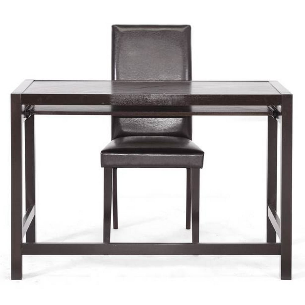 2Pc Modern Desk and Chair Set