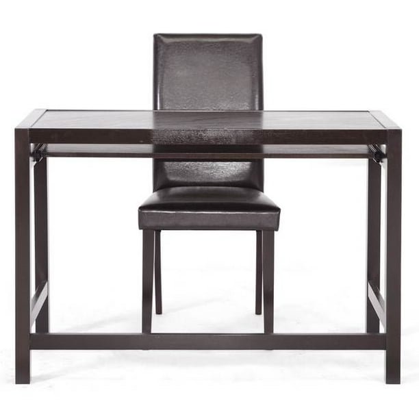 2Pc Modern Desk and Chair Set