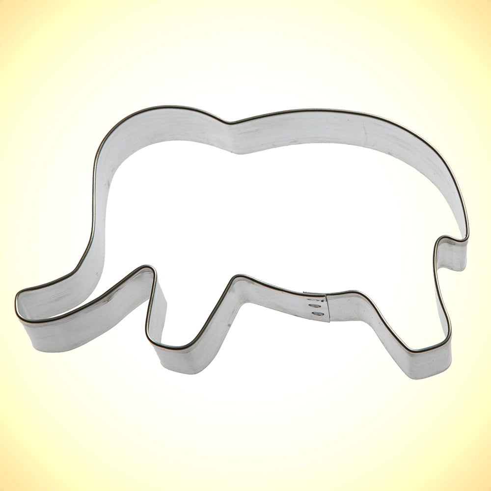 Elephant Cookie Cutter 4 in