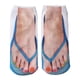 thumbnail image 1 of Calcetines tobilleros de corte bajo de algodón unisex YONGSHENG Chanclas divertidas 3d con estampado de cerdo, 1 of 5