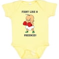 thumbnail image 3 of Inktastic Nicu Fight Like a Preemie Baby Boxer Boys or Girls Baby Bodysuit, 3 of 5